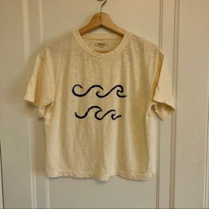 Madewell Easy Crop Wave Tee